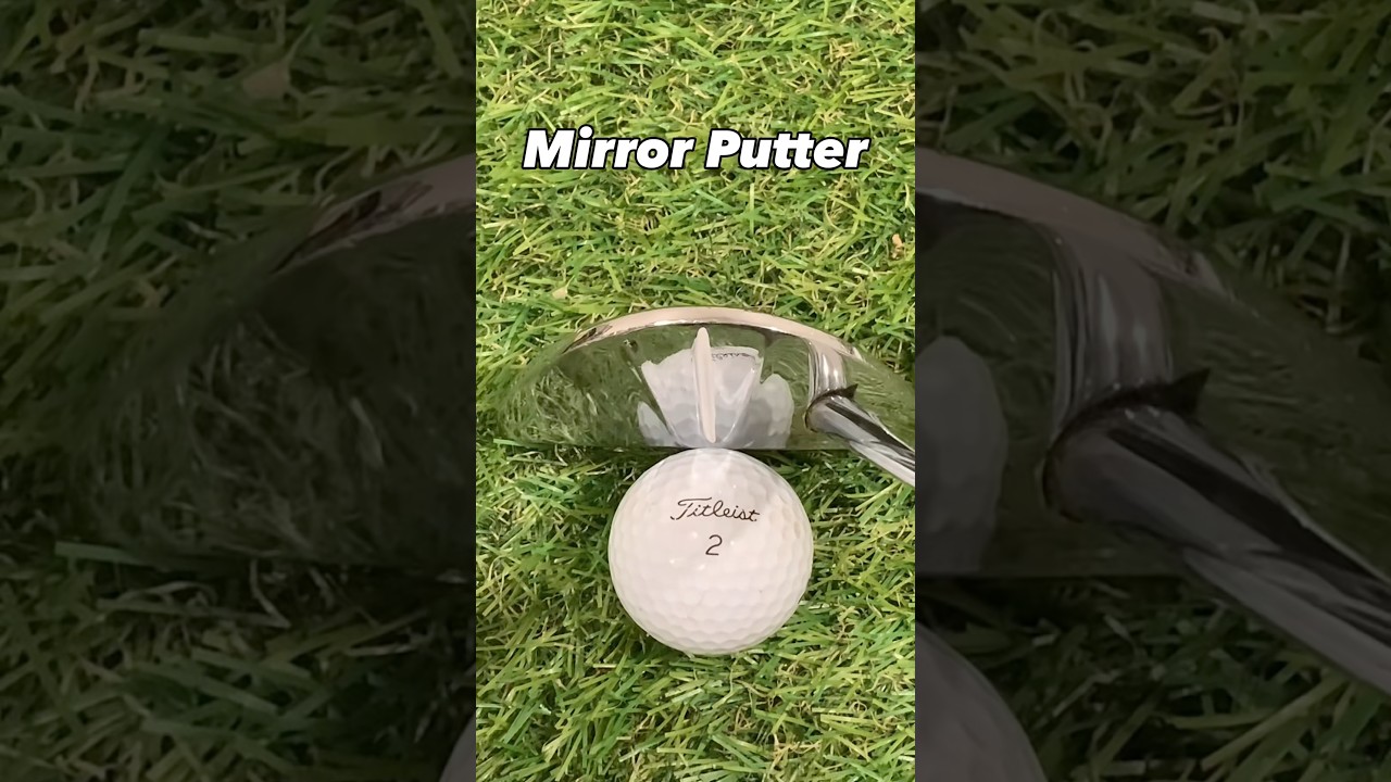 The Mirror Putter. Legal? Crazy Putter of the Week. Play Retro #golf #putter #putting
