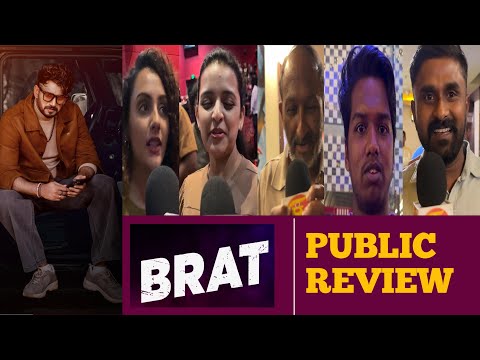 BRAT KANNADA MOVIE || PUBLIC REVIEW || DARLING KRISHNA || SHASANKRAJ || KALARATHI MAHADEV