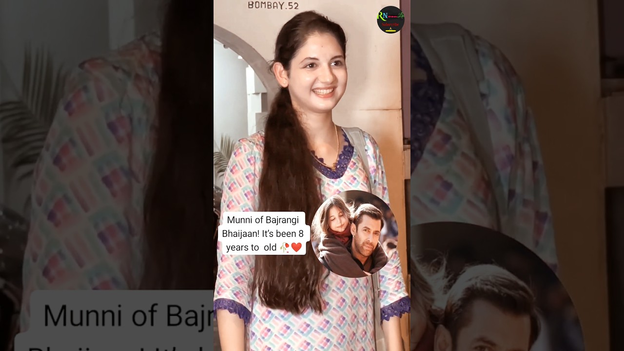 Cute Munni from Bajrangi Bhaijaan 😍