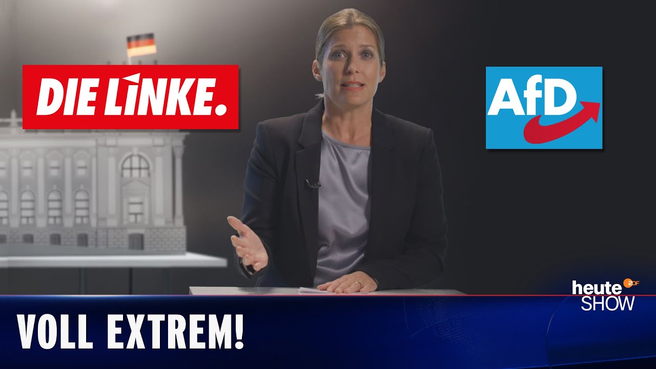 Ganz links, ganz rechts: Die kleine Geschichte von Linkspartei und AfD | heute-show