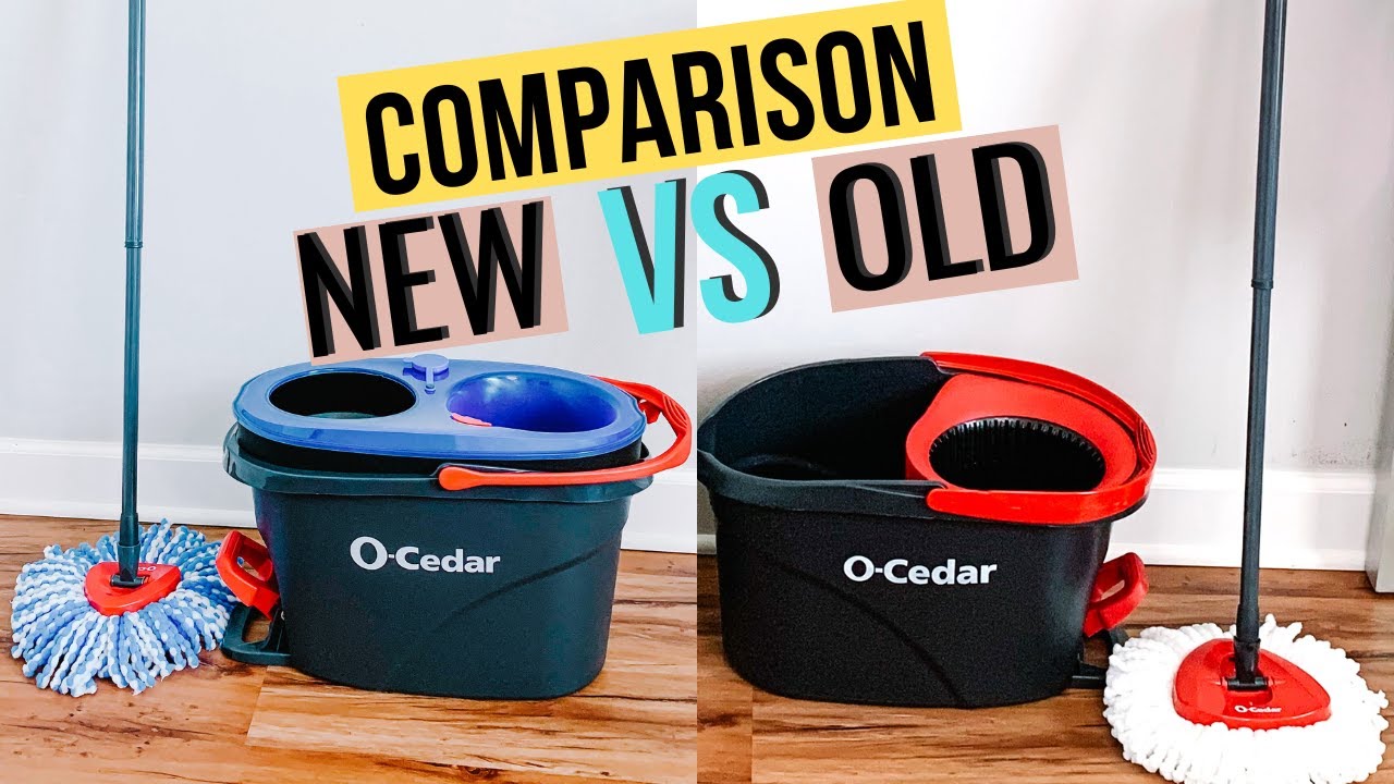 O'Cedar Spin Mop Showdown: New RinseClean vs Old EasyWring – Which One Wins? 🧹