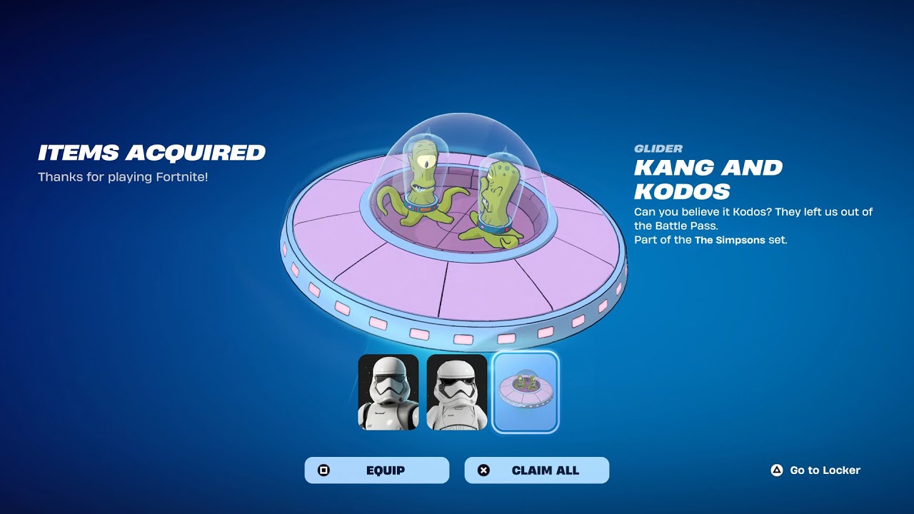 Get the Kang and Kodos Glider FREE in Fortnite! 🎮 Link Your Accounts Now