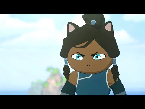Epic Cat Battle: Korra vs. Aang in a Surprising Animatic! ๐ฑ
