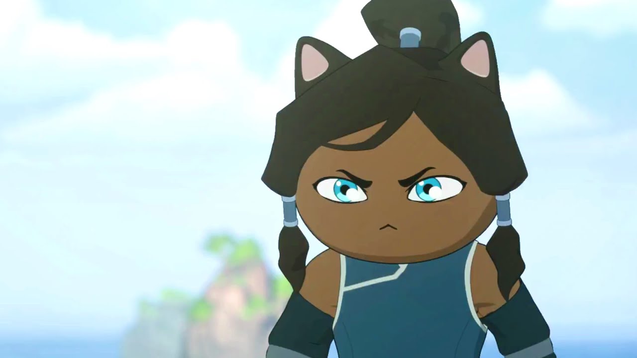 Epic Cat Battle: Korra vs. Aang in a Surprising Animatic! 🐱