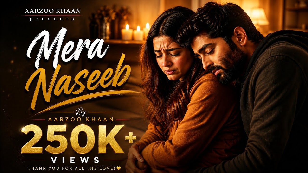 Mera Naseeb – Aarzoo Khaan | Emotional Hindi Sad Song