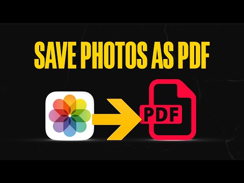 How to Convert a Photo to a PDF on iPhone