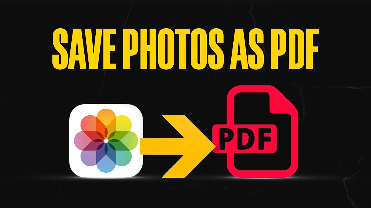 How to Convert a Photo to a PDF on iPhone