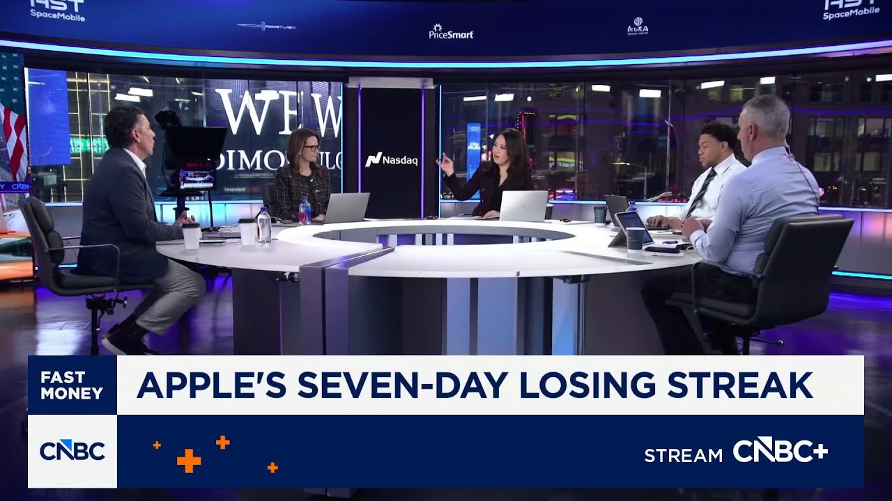 Fast Money Traders Warn of Apple Weakness 📉