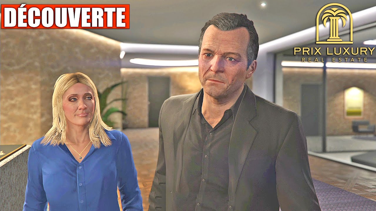 (Découverte DLC) Villa à 16 MILLIONS : VISITE avec MICHAEL et AMANDA (c'est énorme)