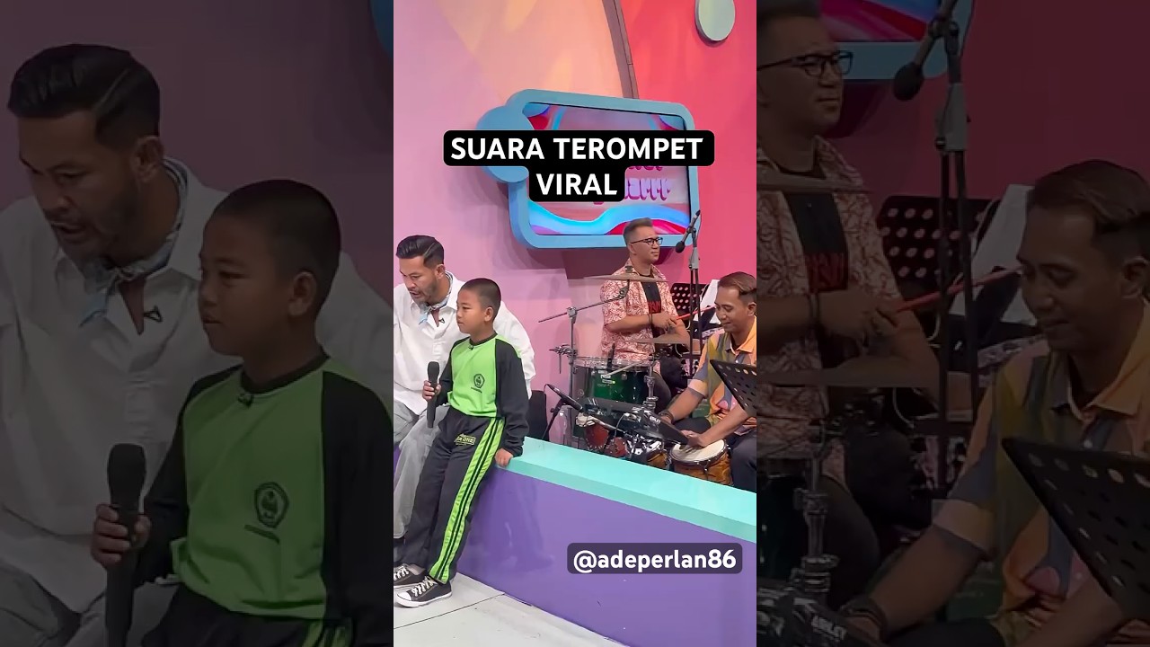 Suara Khas Terompet Adik Fauzan Viral 🎺