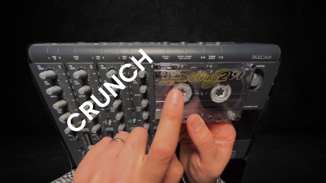 Sample Mangling with Tascam Portastudio 414 ποΈ