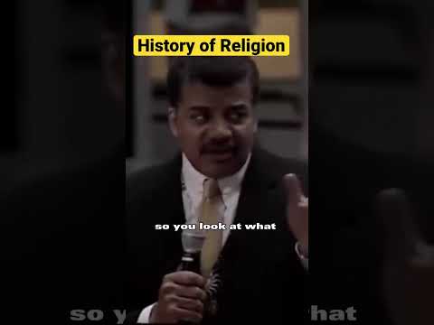 History Of Religion - Neil DeGrasse Tyson #shorts