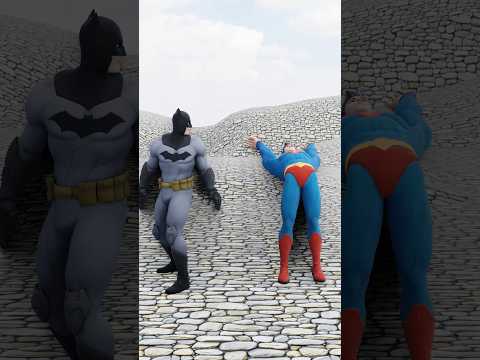 Batman Vs Superman Vs Spiderman | Epic Superhero Animation #animation #shorts