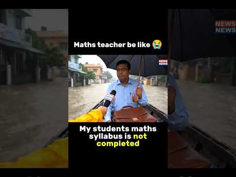 Math Teacher's Dedication Amidst Flooding