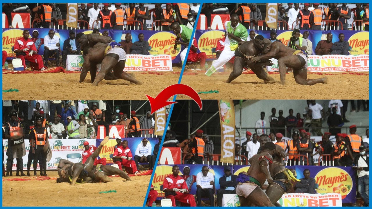 Regardez le Combat Épique entre Eumeu Sene et Sa Thies 🔥