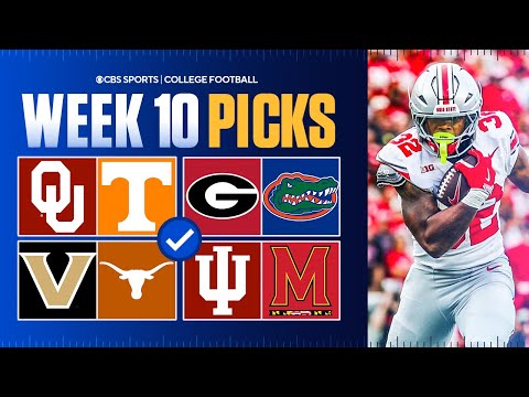 College Football Picks & Best Bets For Week 10 [Oklahoma vs Tennessee, Georgia vs Florida & MORE]