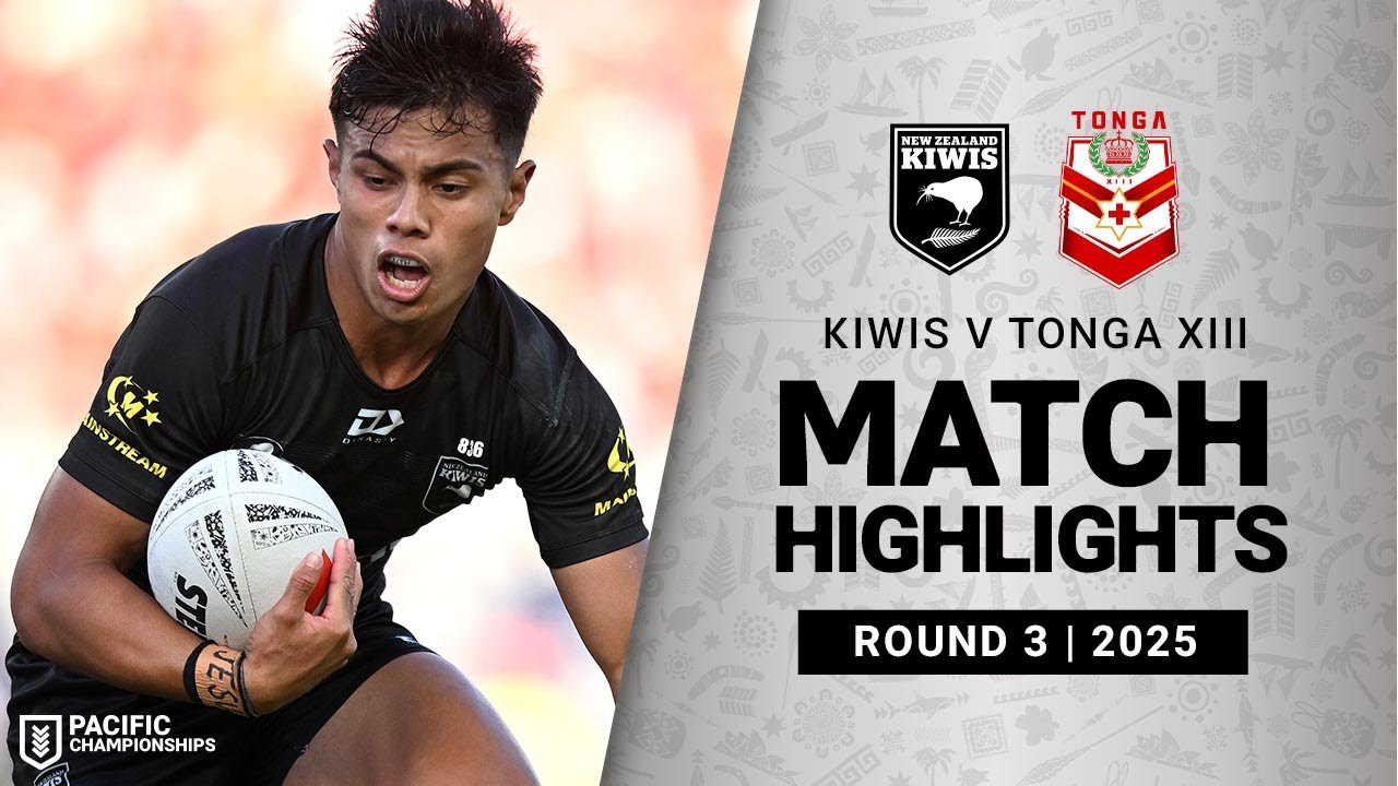 2025 Pacific Championships: Kiwis vs Tonga XIII β Exciting Week 3 Highlights π