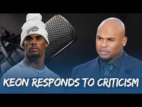 Buffalo Bills wide receiver Keon Coleman responds to Steve Smith Jr.'s criticism