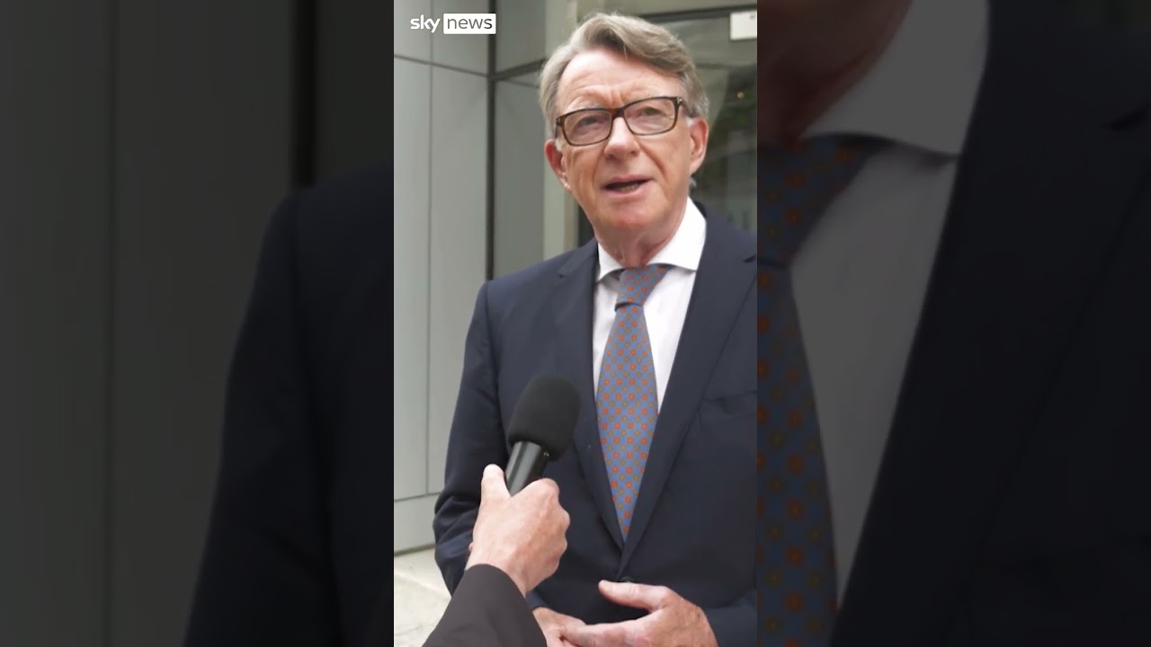 Lord Mandelson Regrets Meeting Epstein 😔