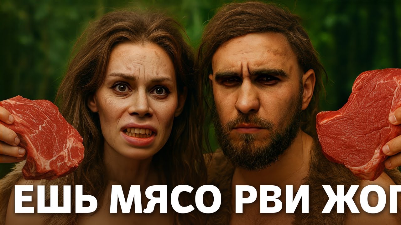 Диета хищника: блогер отказался от мяса 🥩