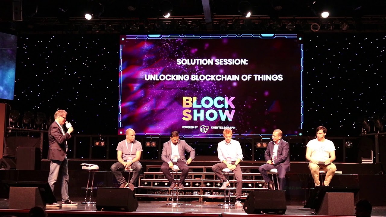BlockShow Europe 2018: Panel on Unlocking the Blockchain of Things 🔗