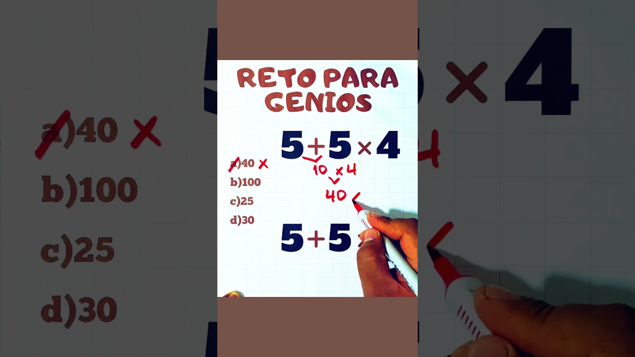 ¿Puedes Resolver Este Reto Mortal de Matemáticas? 🤯