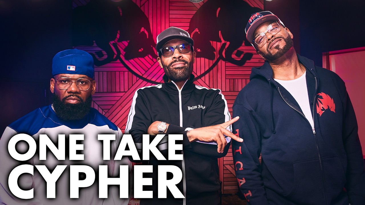 Method Man, Redman & Raekwon Spit Fire in Red Bull Spiral Freestyle 🎤