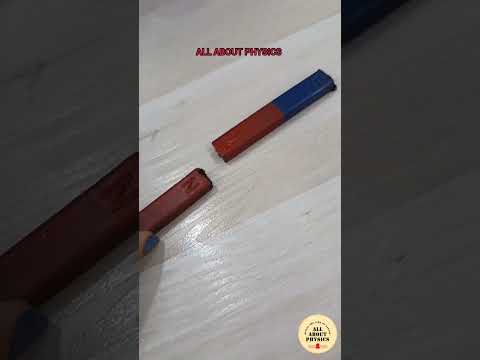 Like Poles repel and Unlike Poles attract #magnet