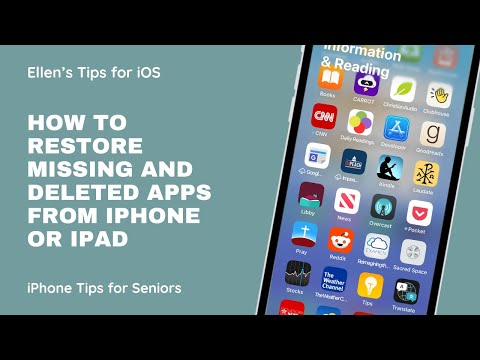 How To Restore Missing And Deleted Apps From iPhone or iPad