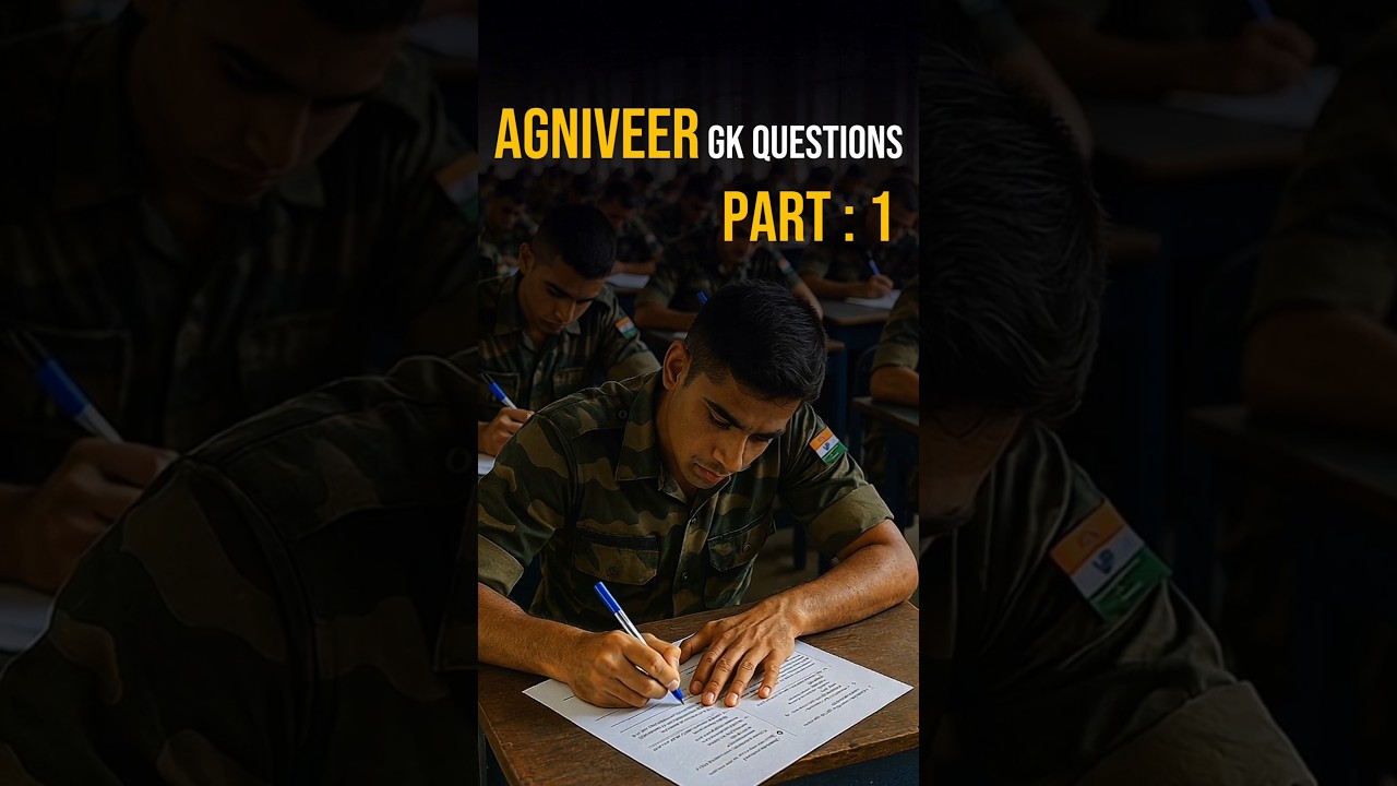 Indian Army GK Quiz for Agniveer Exam 🪖