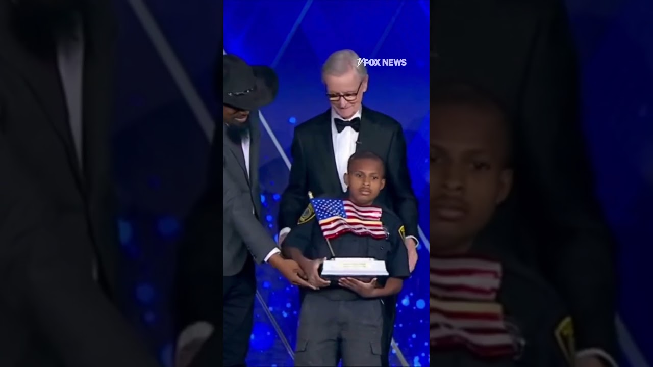 Young Hero DJ Daniel Honored with Patriot Award 🇺🇸