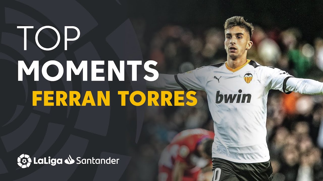 Los Mejores Momentos y Regates de Ferran Torres con Valencia CF ⚽