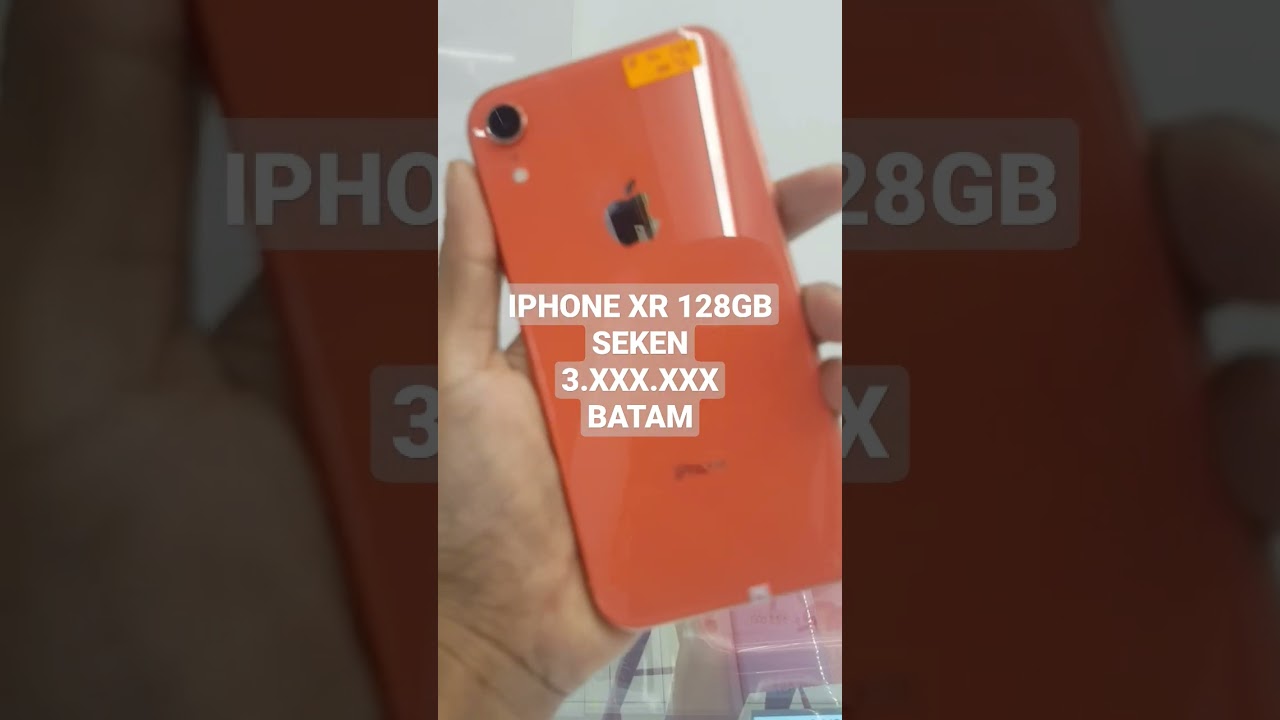 iPhone XR 128GB - Excellent Condition at 3.xxx.xxx