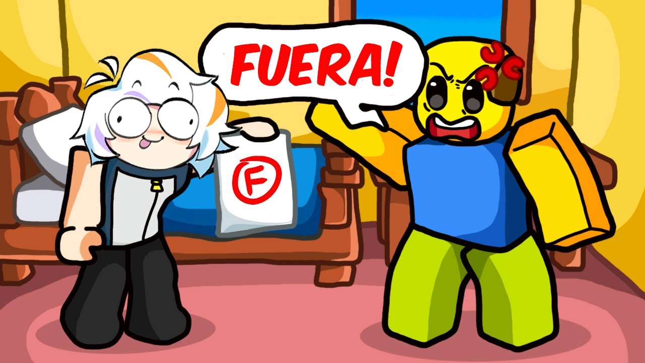 ¡Reprobé mi examen de matemáticas en Roblox! 😱 | Cómo mejorar y aprender jugando