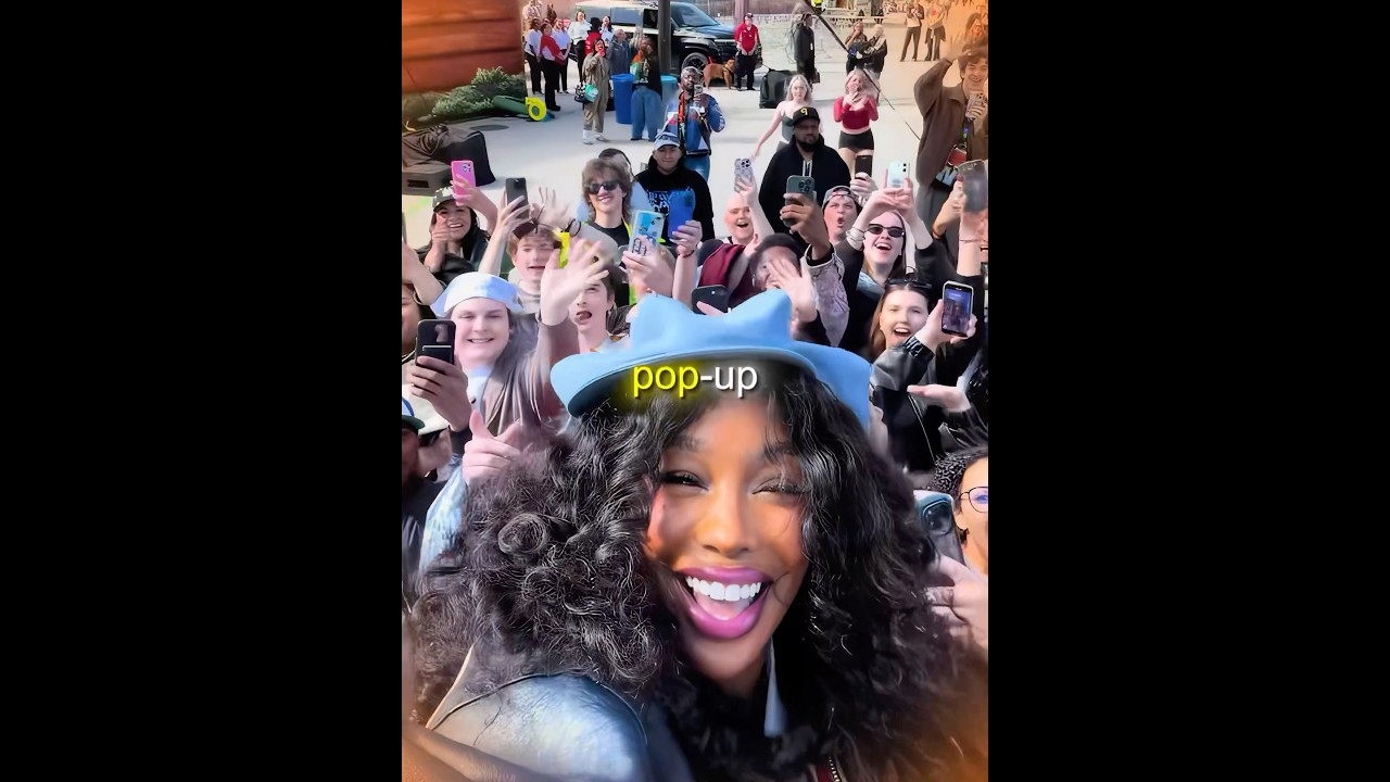 SZA Hugs Fans During New Tour π§‘