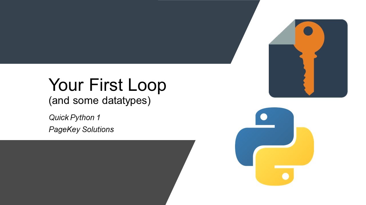 Python Basics: Loops & Data Types 🐍