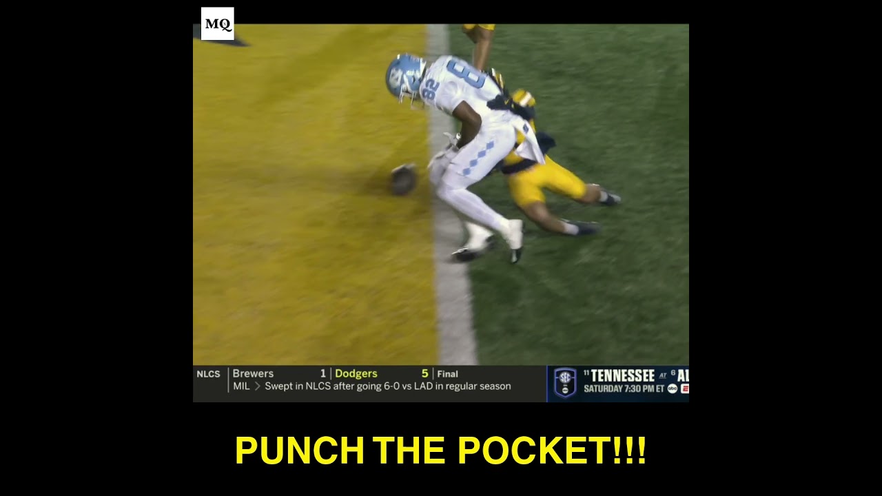 Cal's Game-Saving Forced Fumble vs. North Carolina 💥