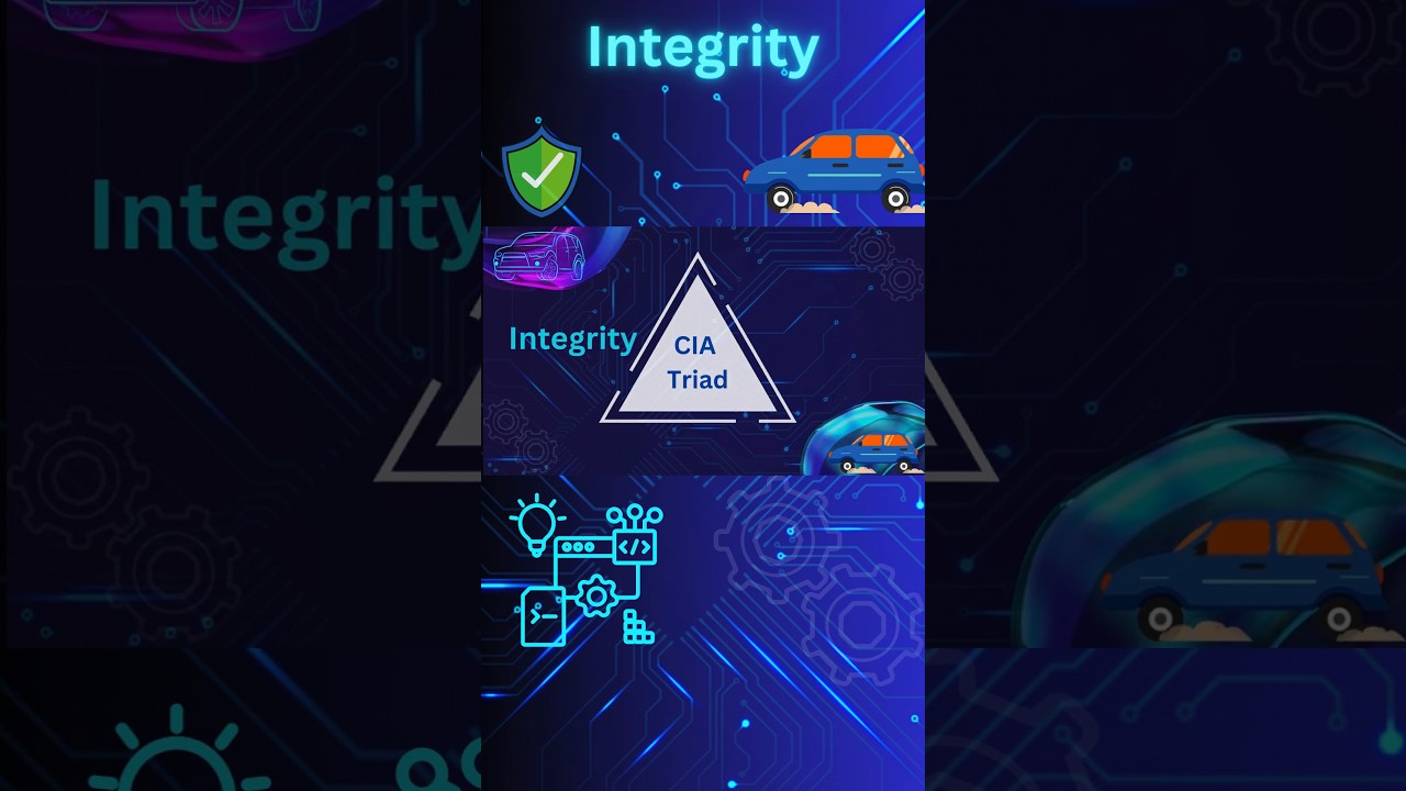 CIA Triad Explained: Ensuring Integrity in Automotive Cybersecurity 🚗🔒