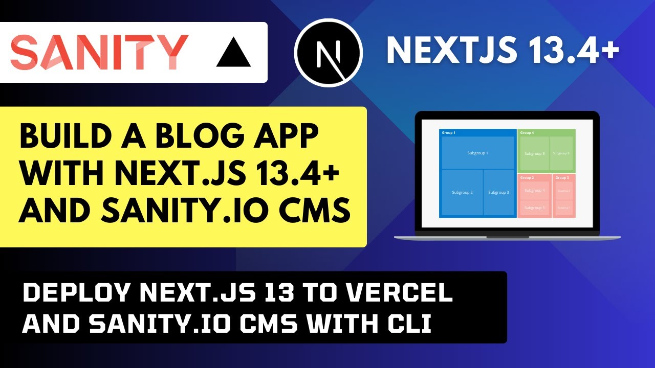 Build & Deploy Web App with Next.js 13.4 & Sanity.io