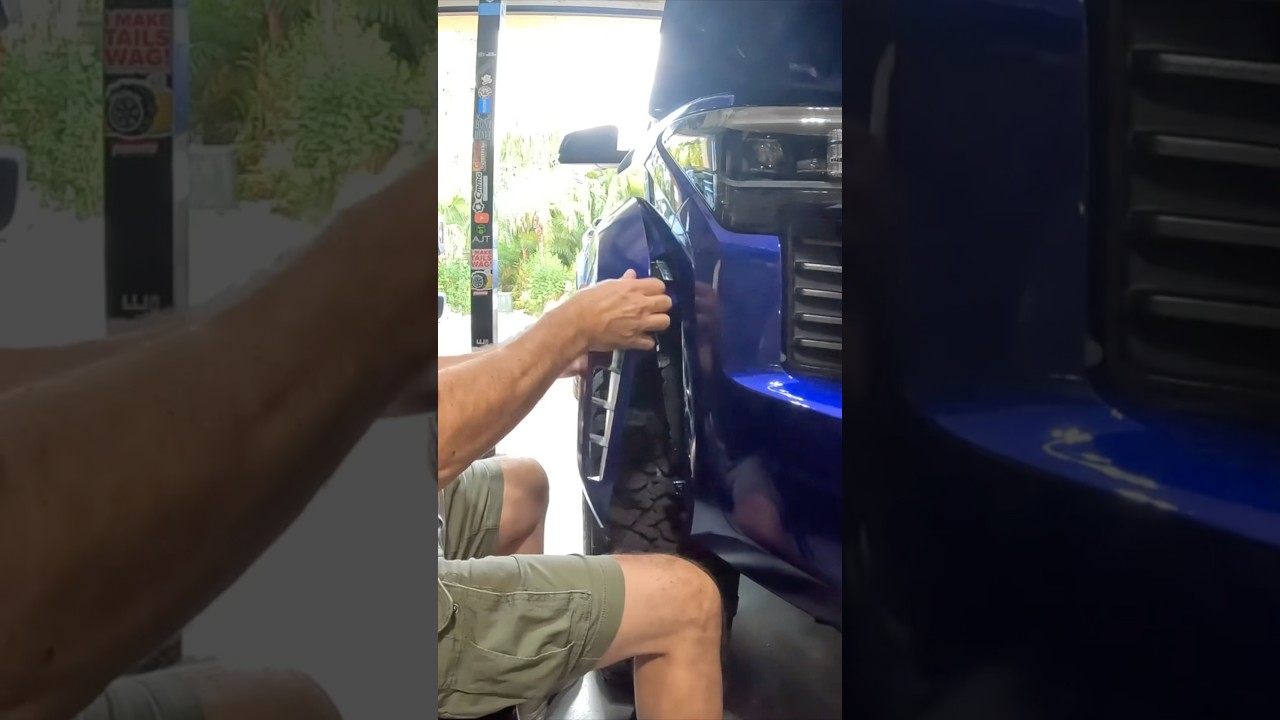 Installed TRD Pro Grille on 2025 Toyota Tacoma ๐