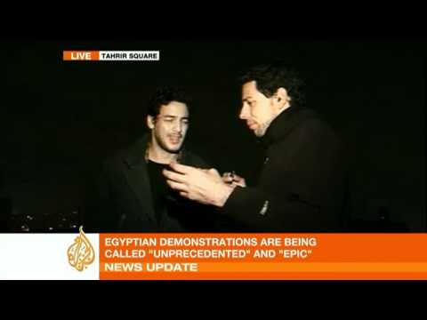 Egyptian actor supports the protesters