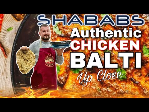 Up Close Chicken Balti - Shababs Recipe