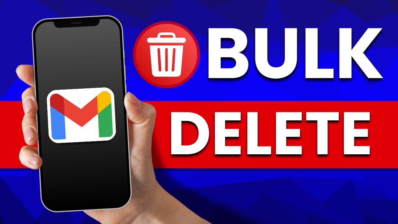 How To Delete All Gmail Emails on ANY Phone (FAST & EASY) - iPhone/Android