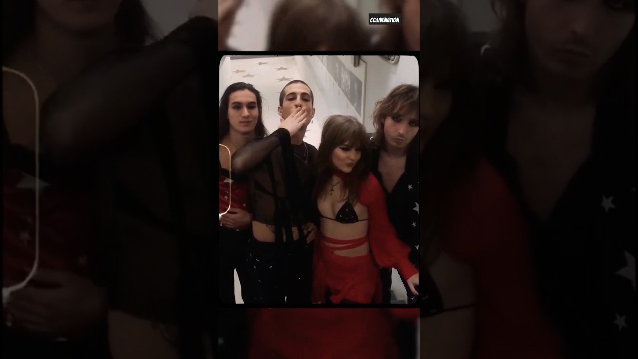 Måneskin❤️for Livenation-Backstage Tour#maneskin