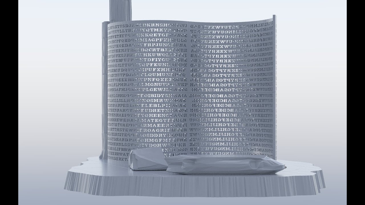 Kryptos: The Mysterious Sculptural Puzzle 🧩