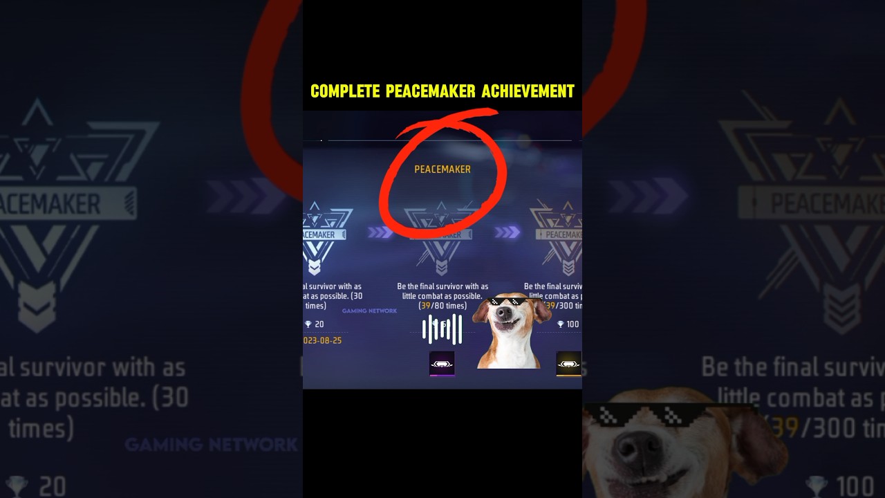Quick Guide to Free Fire Peacemaker Achievement 🕊️
