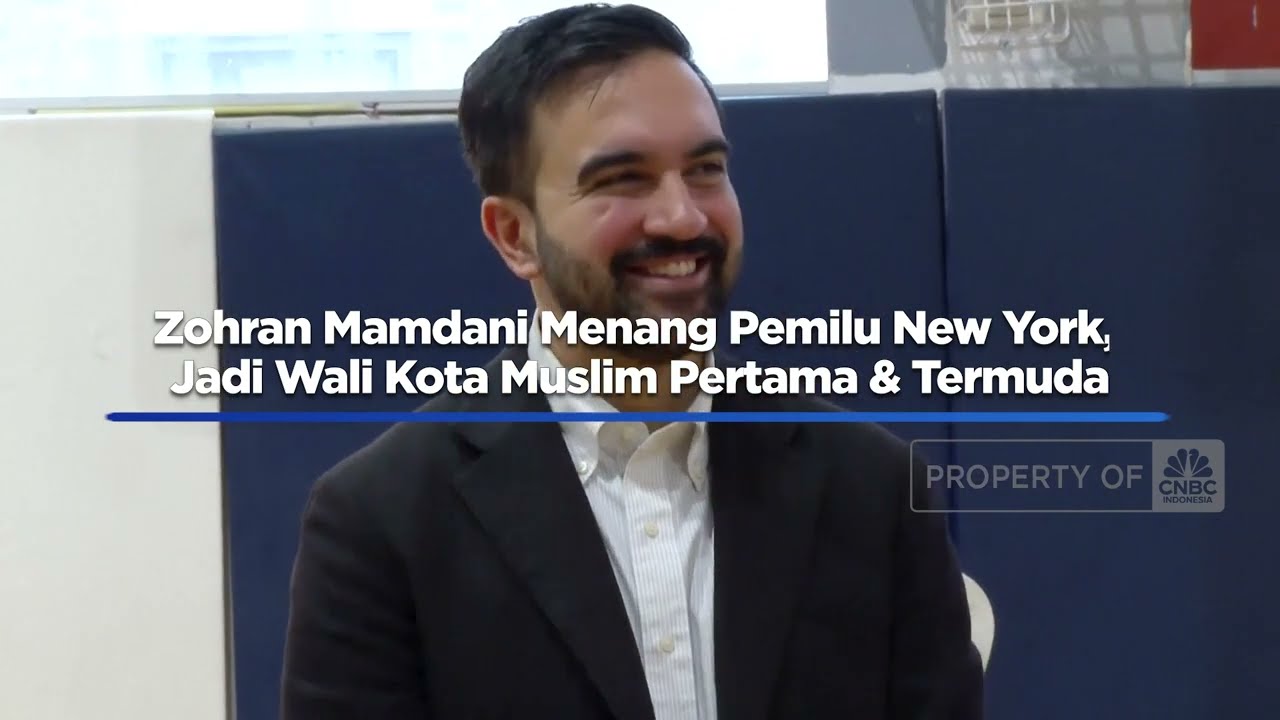 Zohran Mamdani Jadi Wali Kota Muslim Pertama dan Termuda di New York
