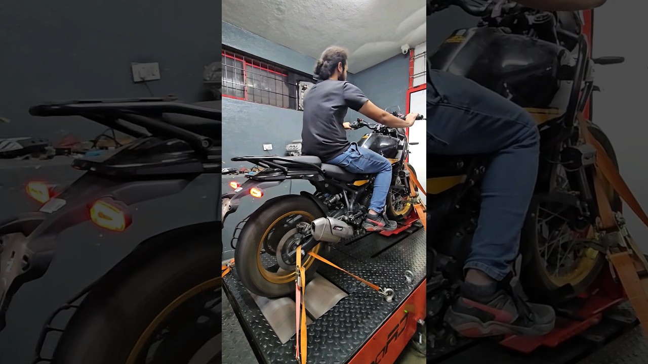 Royal Enfield Himalayan 450 Dyno Run & ECU Tuning 🚀
