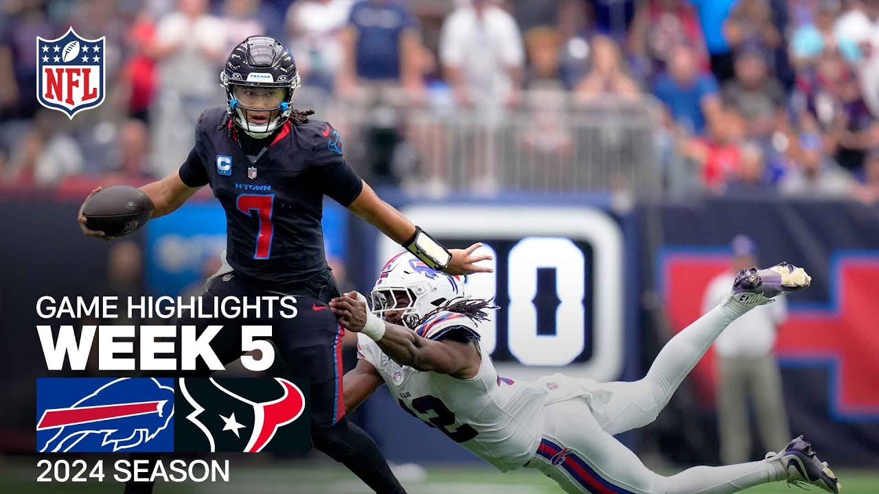 Bills vs. Texans Week 5 Highlights 🏈