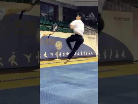 1080 kick taekwondo freestyle poomsae 🥋 #taekwondo #tkd #tricking #poomsae #youtubeshorts #video